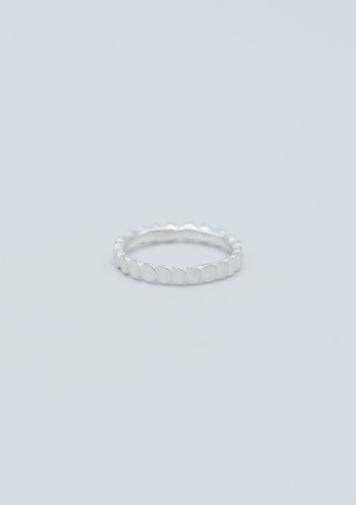 Pattern Ring マル silver